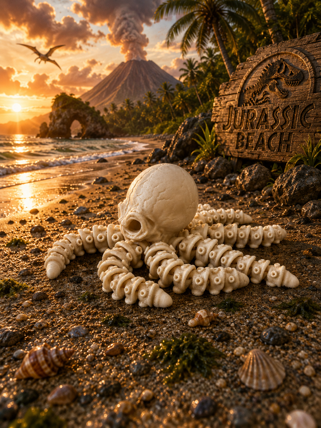 Flexi Octopus Skeleton