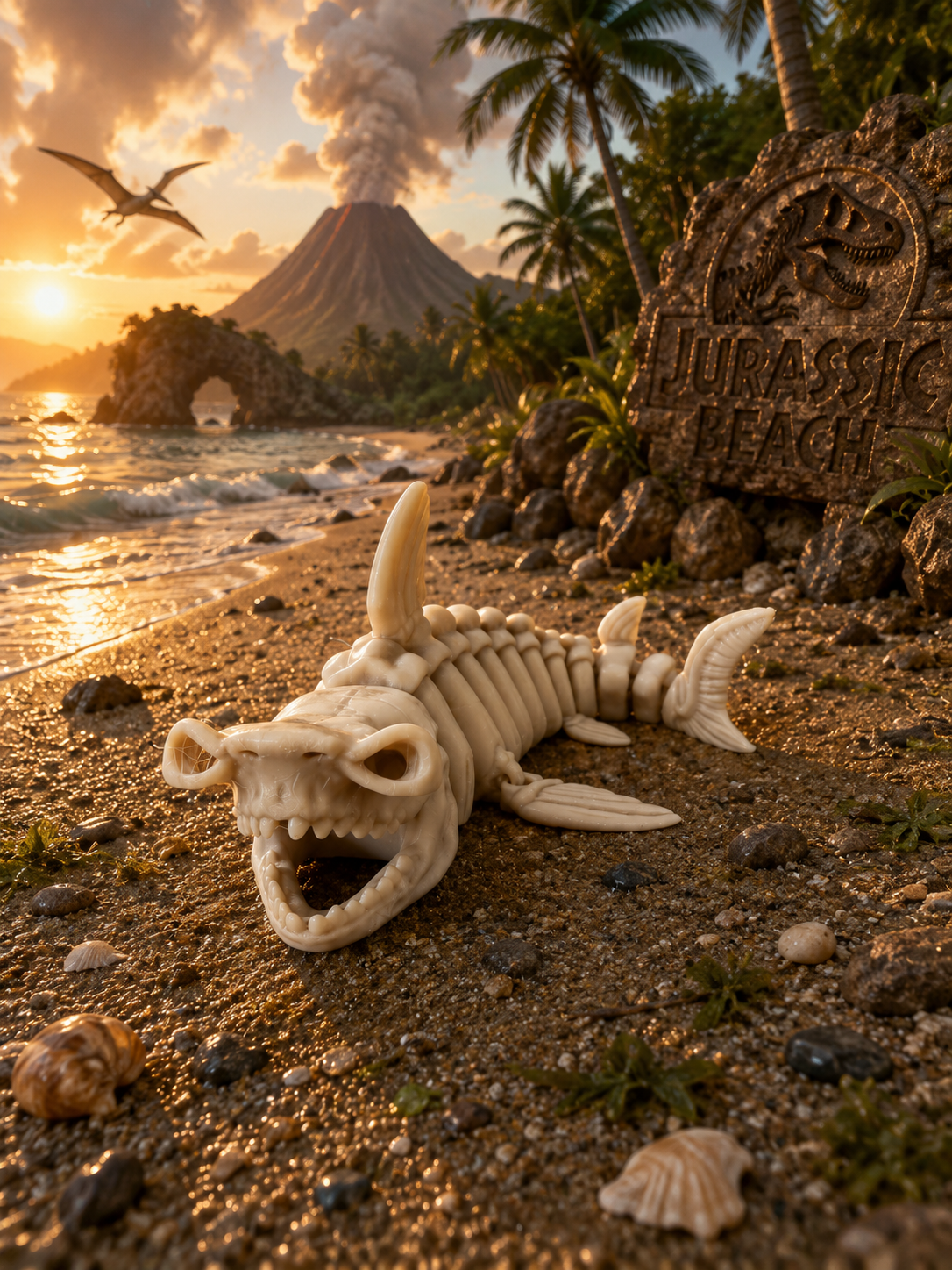 Flexi Shark Skeleton
