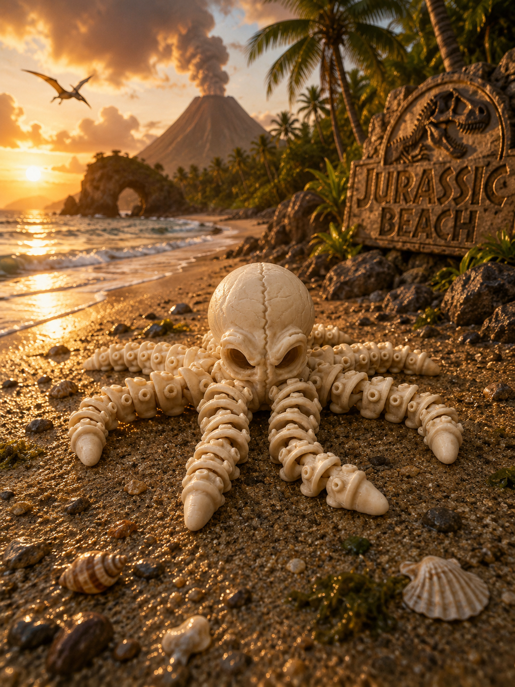 Flexi Octopus Skeleton