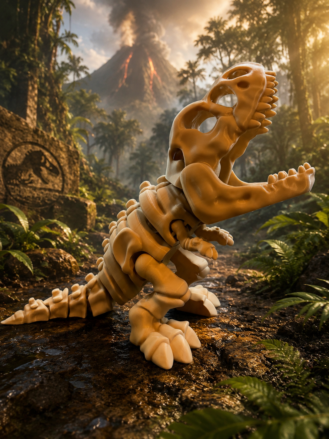 Flexi T-Rex Skeleton