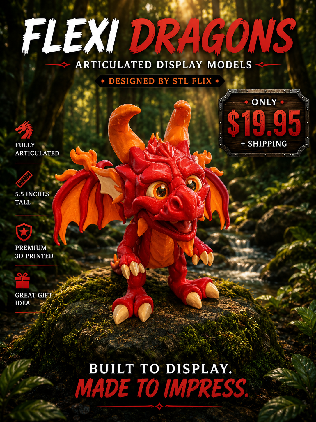 Flexi Dragons