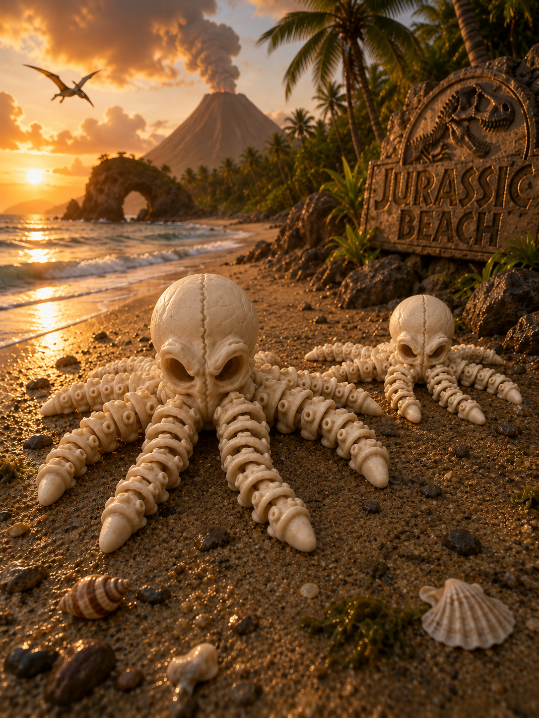 Flexi Octopus Skeleton