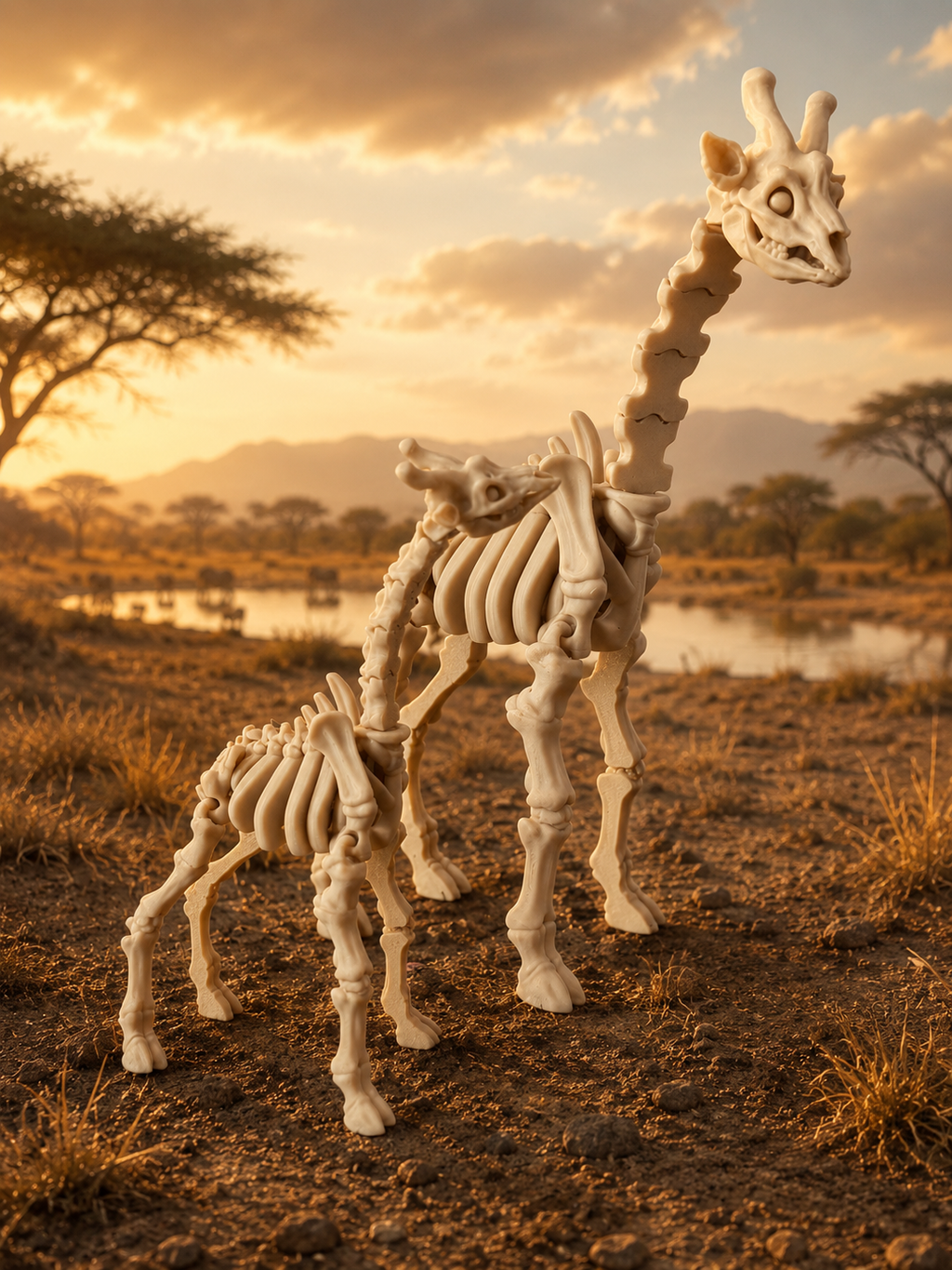 Flexi Giraffe Skeleton