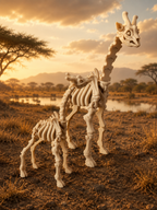 Flexi Giraffe Skeleton