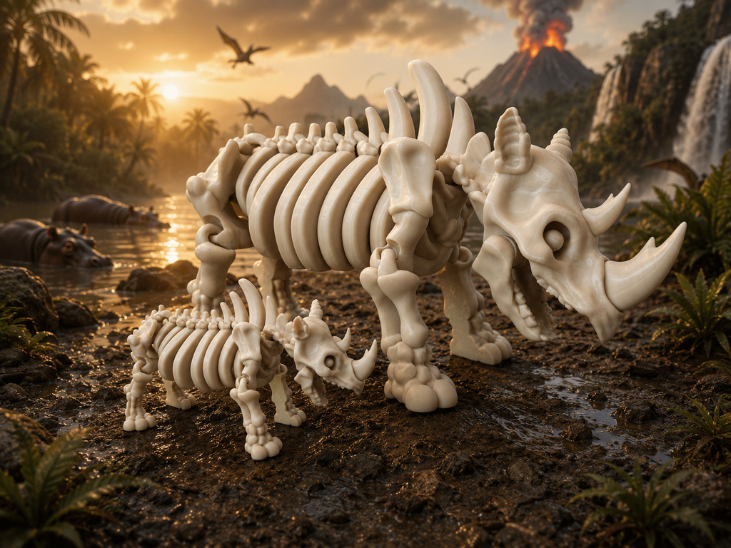 Flexi Rhino Skeleton