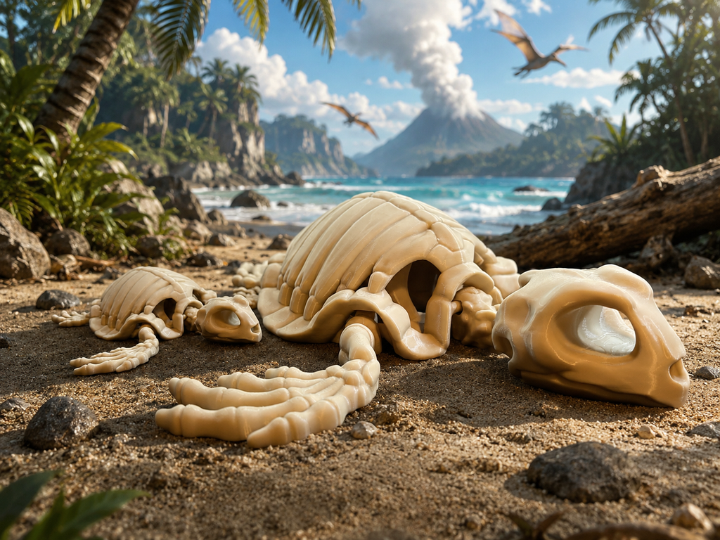 Flexi Turtle Skeleton