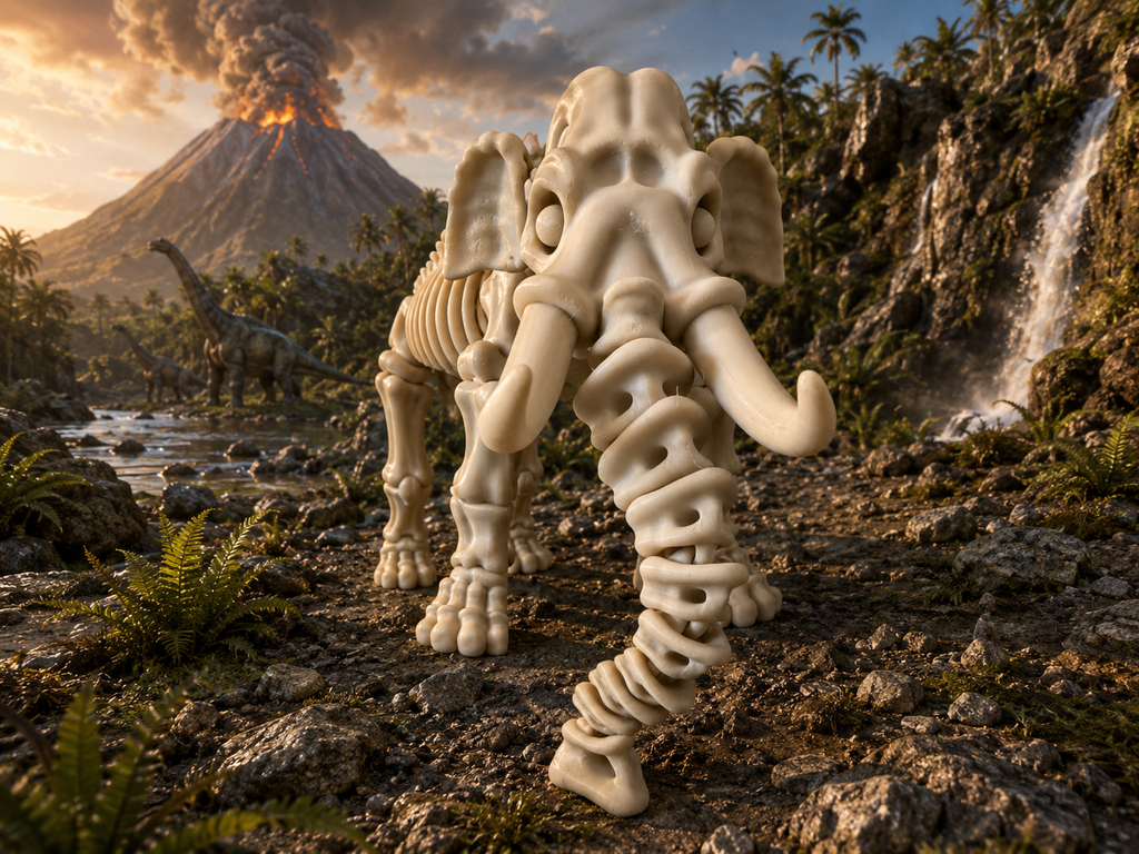 Flexi Elephant Skeleton