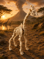 Flexi Giraffe Skeleton