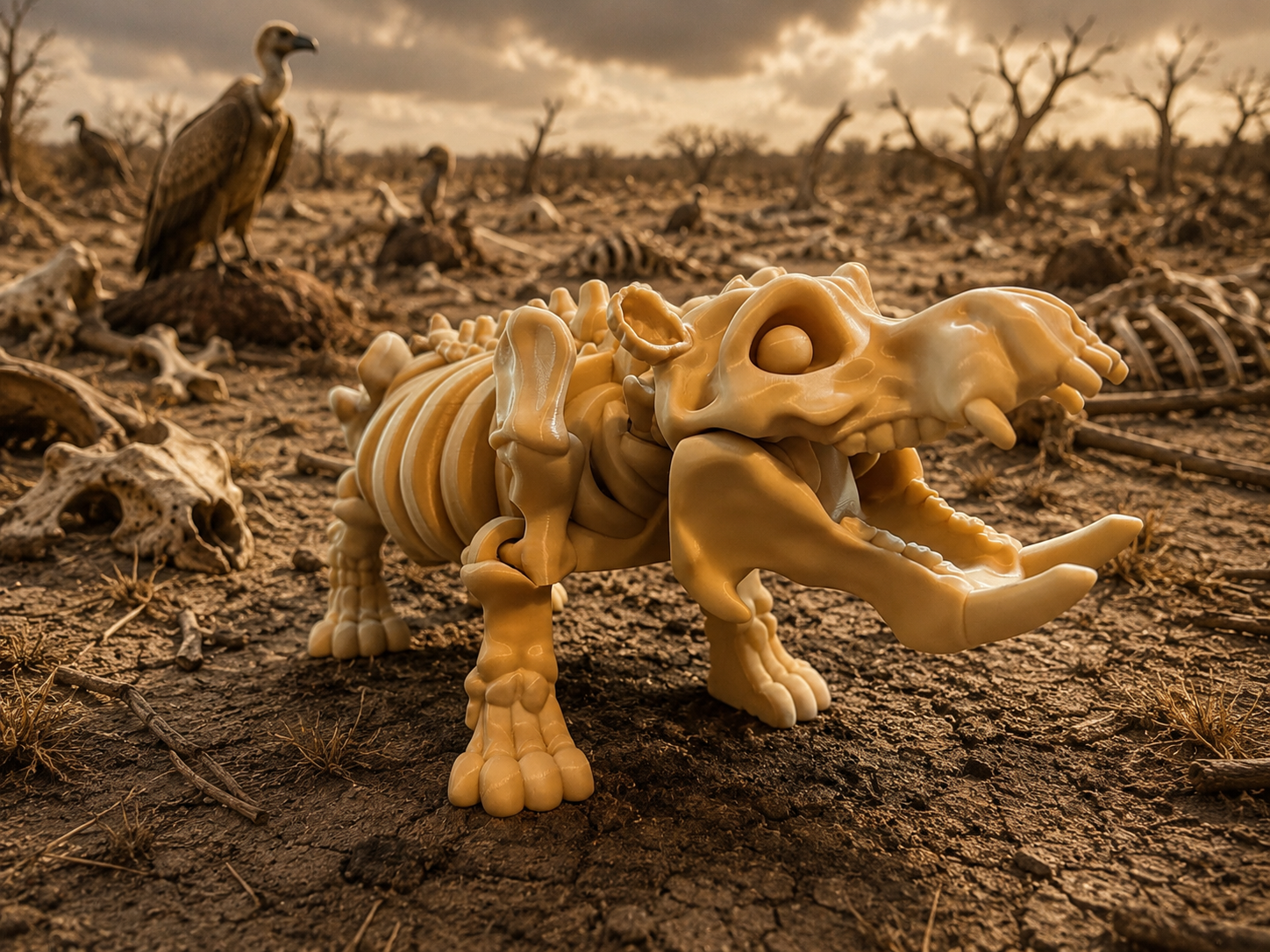 Flexi Hippo Skeleton