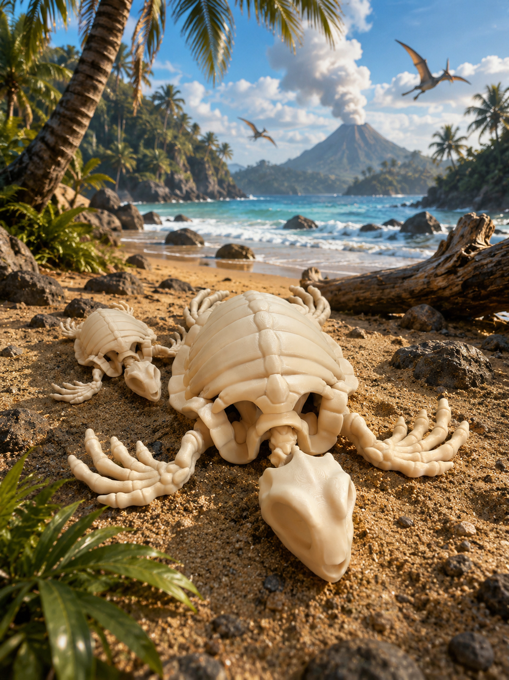 Flexi Turtle Skeleton