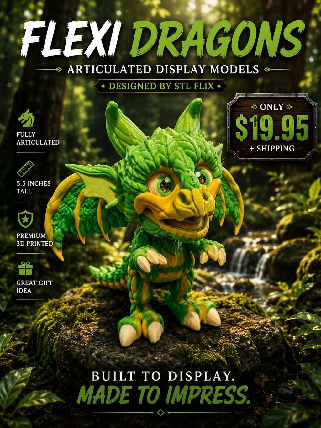 Flexi Dragons