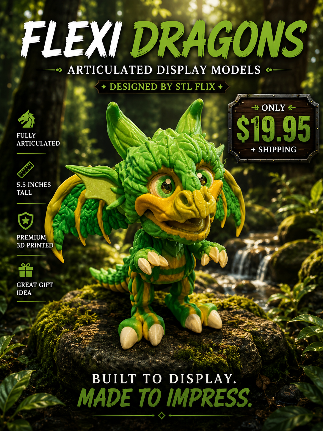 Flexi Dragons