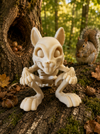 Flexi Squirrel Skeleton