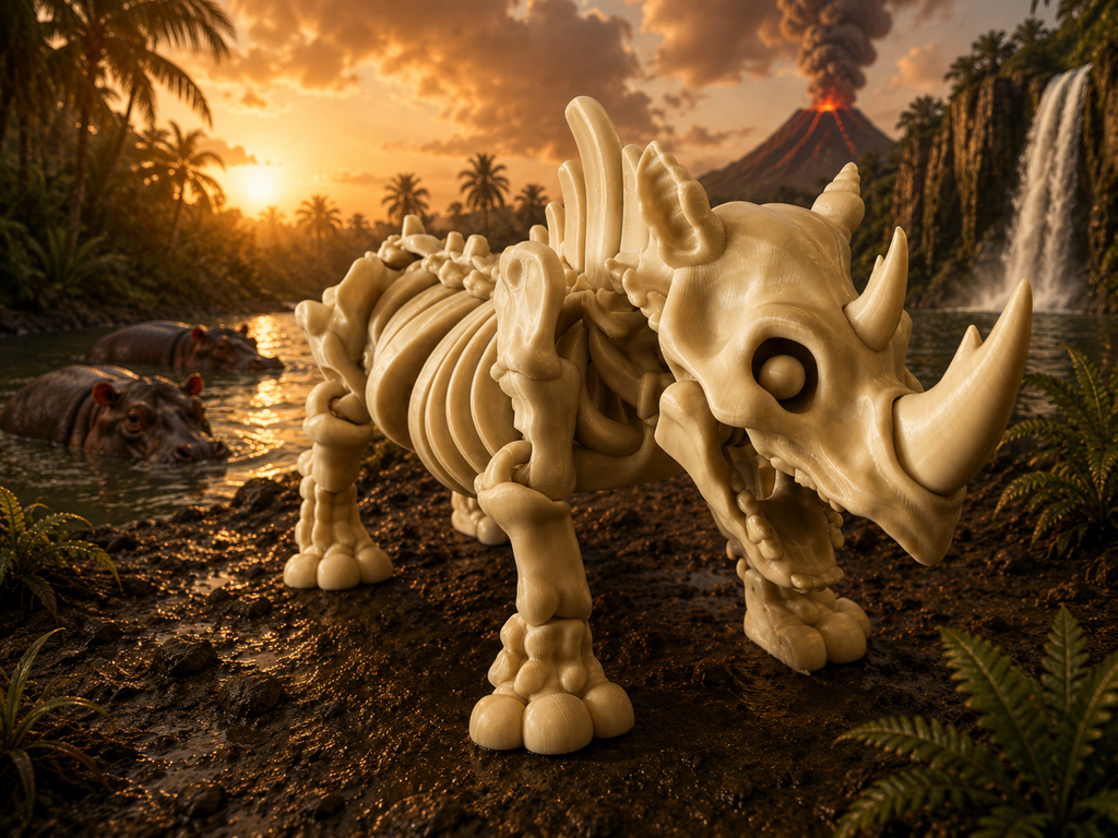 Flexi Rhino Skeleton