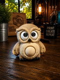 Owl Fidget Keychain